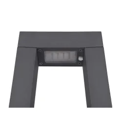 BOOKAT ANTRACYT OPRAWA OGRODOWA SŁUPEK LED 15W 3000K /4000K 1240LM/ 1300LM IP65