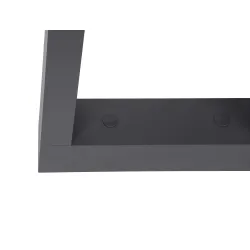 BOOKAT ANTRACYT OPRAWA OGRODOWA SŁUPEK LED 15W 3000K /4000K 1240LM/ 1300LM IP65