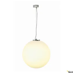 ROTOBALL BIAŁY OPRAWA WISZĄCA 1X E27/ 24W IP 20 STAL/ TWORZYWO/ PE