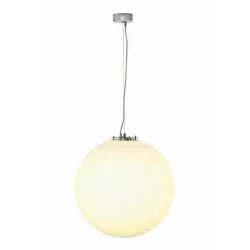 ROTOBALL BIAŁY OPRAWA WISZĄCA 1X E27/ 24W IP 20 STAL/ TWORZYWO/ PE