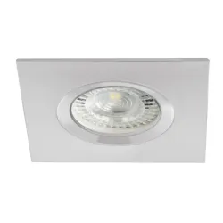 TESON AL-DSL50 ALUMINIUM OPRAWA SUFITOWA PT KWADRAT STAŁA 1X GX5.3/ GU10/ 50W IP20 ALUMINIUM