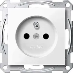 Schneider Electric Gniazdo wtykowe z uziemieniem i przesłoną, b.śrub., B.A, P, Sys M, MTN2500-0325