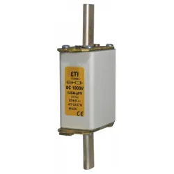 M0 GR 100A/750V DC WKŁADKA TOPIKOWA WT/NH 0 DC - 750V WT-NH - WKŁADKI