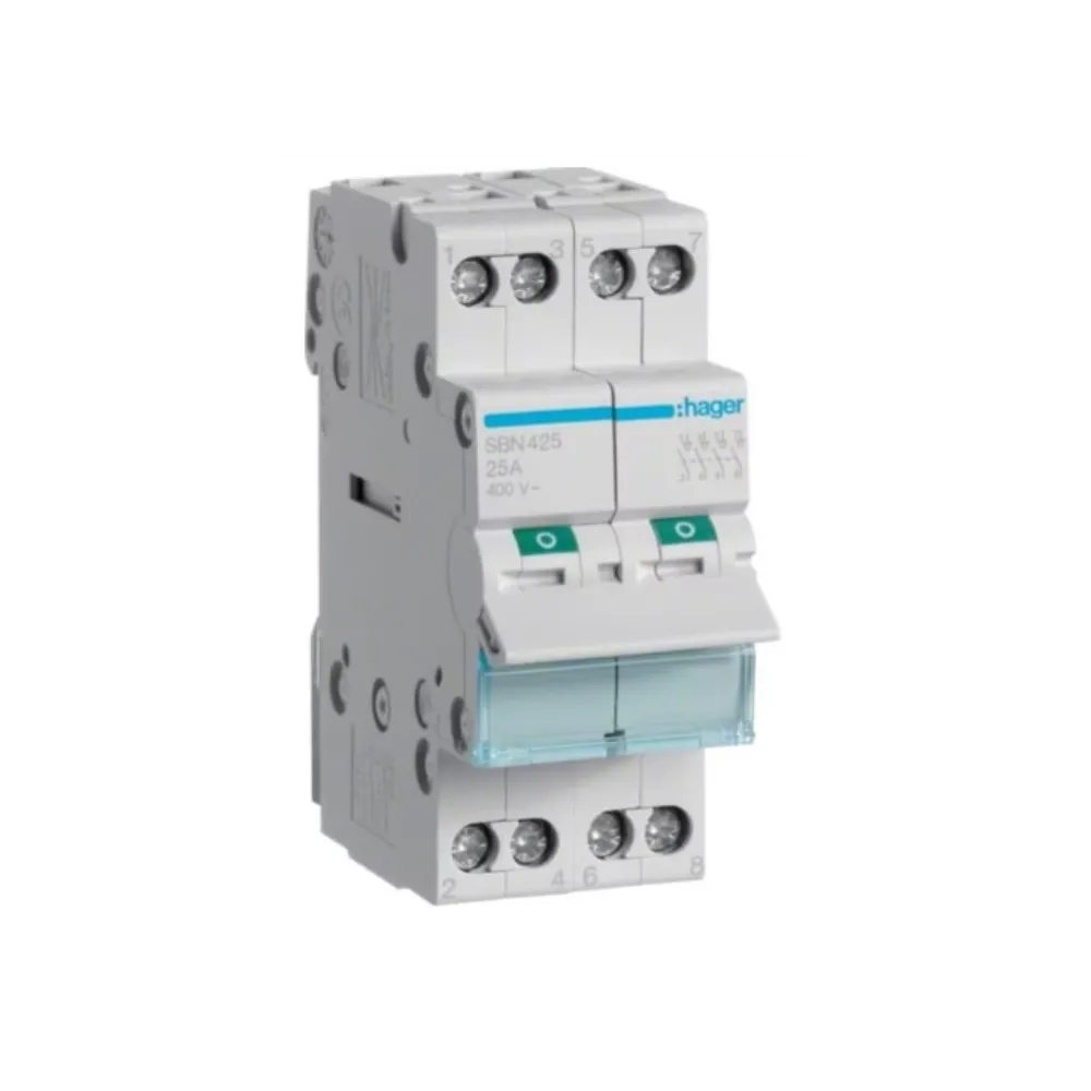 SBN425 ROZŁĄCZNIK IZOLACYJNY 25A 4P 2M 400V AC