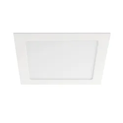 KATRO V2LED BIAŁY OPRAWA DOWNLIGHT LED PT 18W NW 4000K 1260LM IP44/20 KWADRAT 225X225 110ST AL/ TWOR