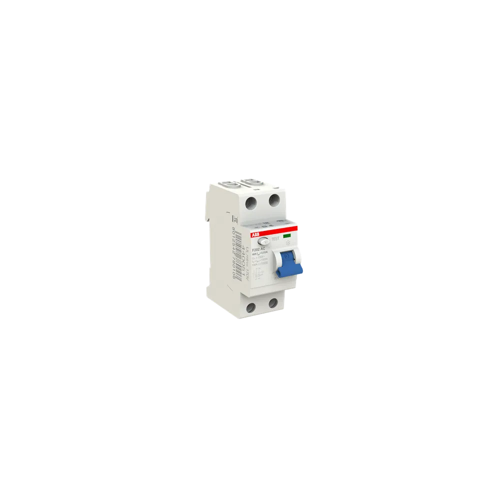 F202 40A/ 30MA/AC WYŁĄCZNIK RÓŻNICOWY 40A 2P 2M 30MA AC 10KA