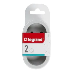 ROZGAŁĘŹNIK 2X2P+Z FRONTOWE - BIAŁY/JASNOSZARY