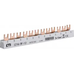 IZ16/3F/12 SZYNA ŁĄCZENIOWA WIDEŁKOWA 100A 3P 12M 16MM2 ETIBOX