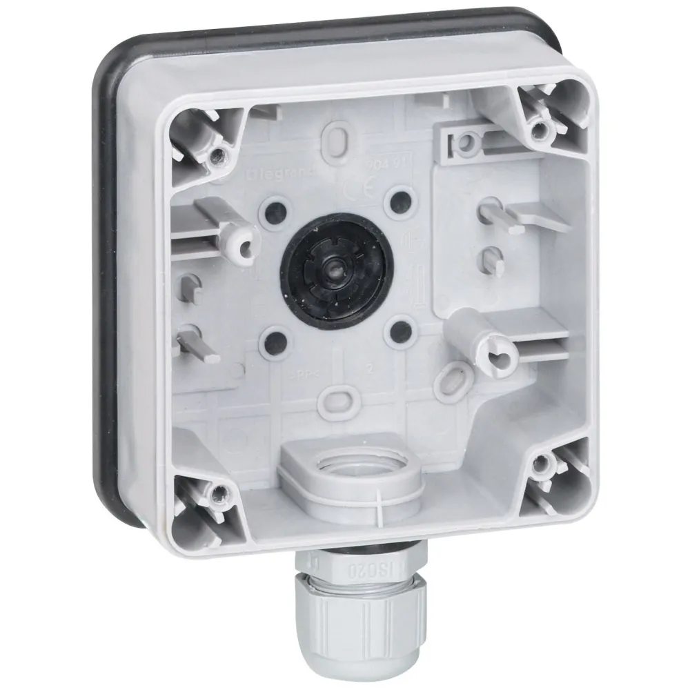 PLEXO66 SZARY PUSZKA NT 1X IP66 IK08