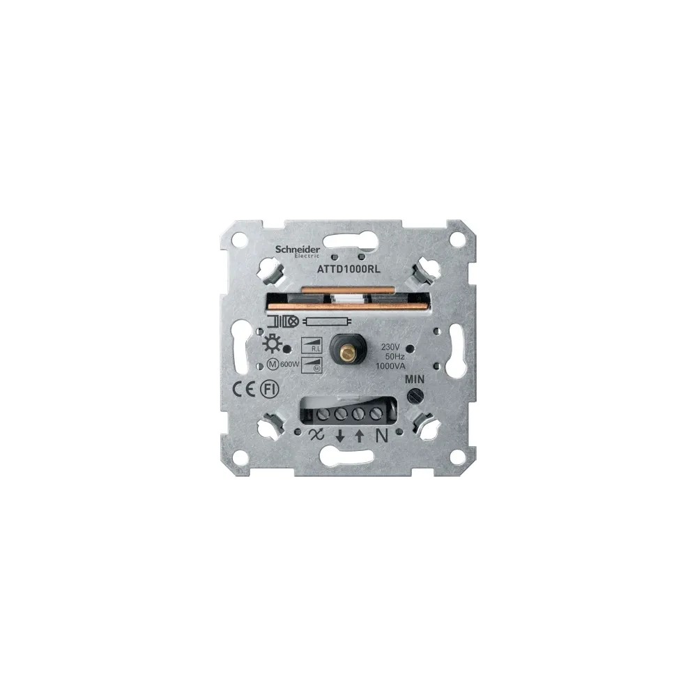 Schneider Electric Merten, mechanizm ściemniacza obrotowego RL, 230V AC 60-1000VA, MTN5135-0000