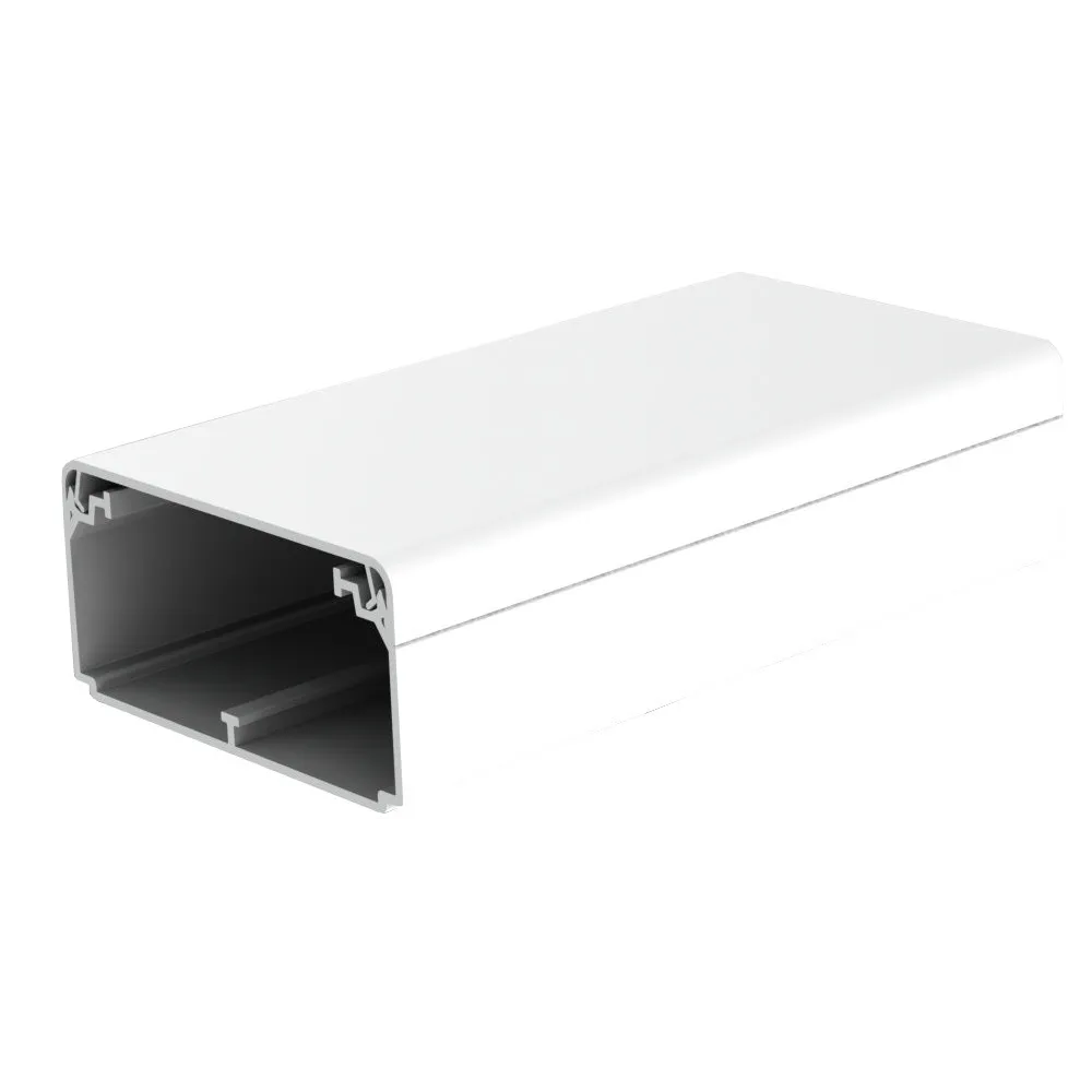 EKD  80X40 KANAŁ KABLOWY 80X40 2M/10M PVC IP40 BIAŁY