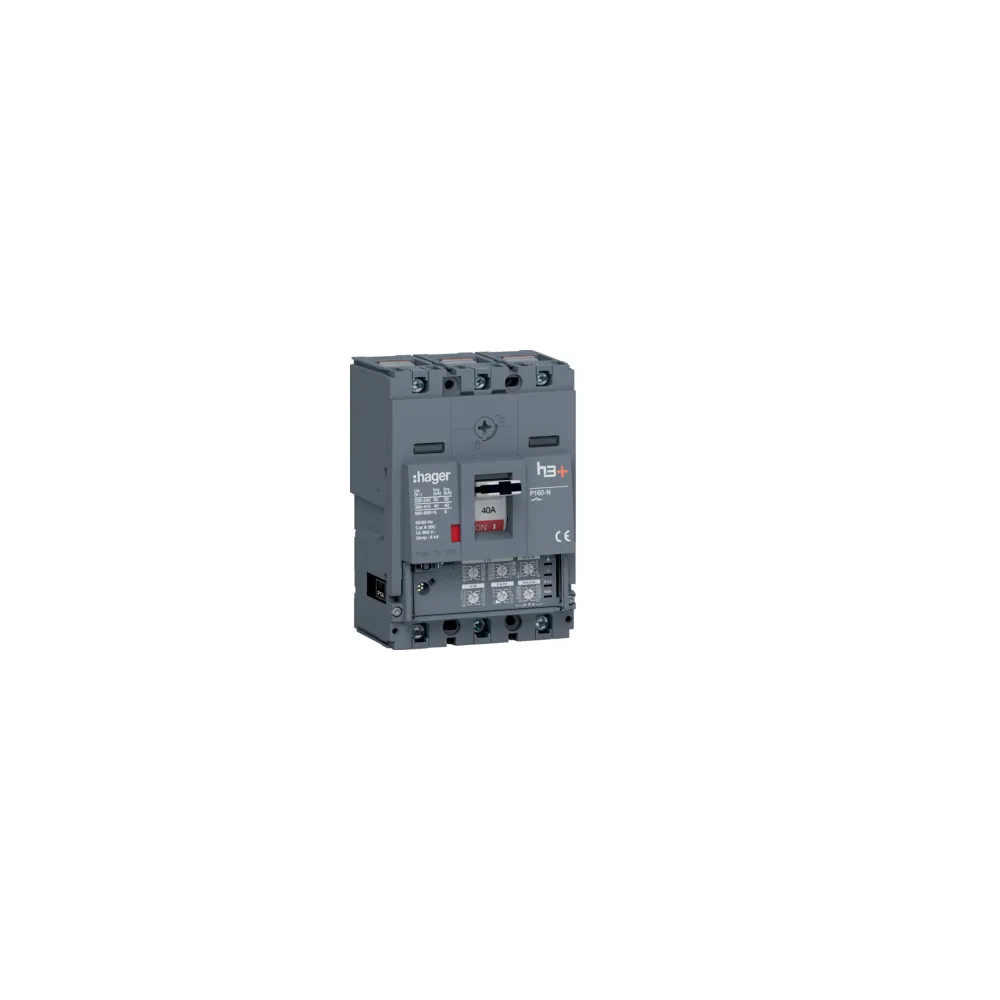 MCCB WYŁĄCZNIK MOCY H3+ P160 3P 40A 40KA LSI