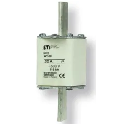 NH2/WT-2C GF 25A/500V WKŁADKA TOPIKOWA SZYBKA