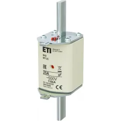NH2/WT-2C GF 25A/500V WKŁADKA TOPIKOWA SZYBKA