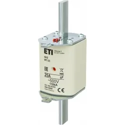 NH2/WT-2C GF 25A/500V WKŁADKA TOPIKOWA SZYBKA