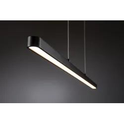 LENTO LED DIM SH ZIGBEE LAMPA WISZĄCA 3X15 5W 3X2100LM CZARNY MAT/ALUMINIUM