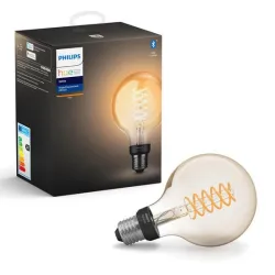 HUE 1X ŻARÓWKA LED GLOBE FILAMENT 7/ 40W E27 WW 2100K 550LM G93