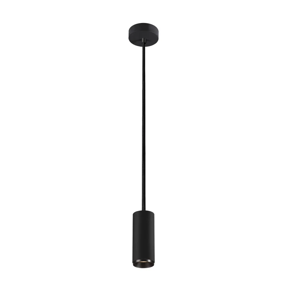 NUMINOS CZARNY OPRAWA WISZĄCA LED 10.42W NW 4000K 1100LM IP20 ALUMINIUM/ TWORZYWO