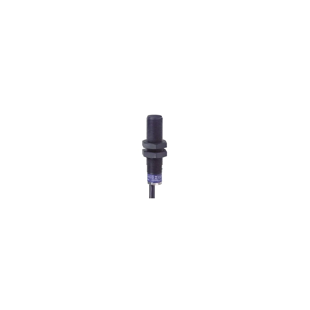 Schneider Electric OsiSense XS Czujnik indukcyjny M12 1NC, 2448V DC kabel 2m, XS4P12AB110