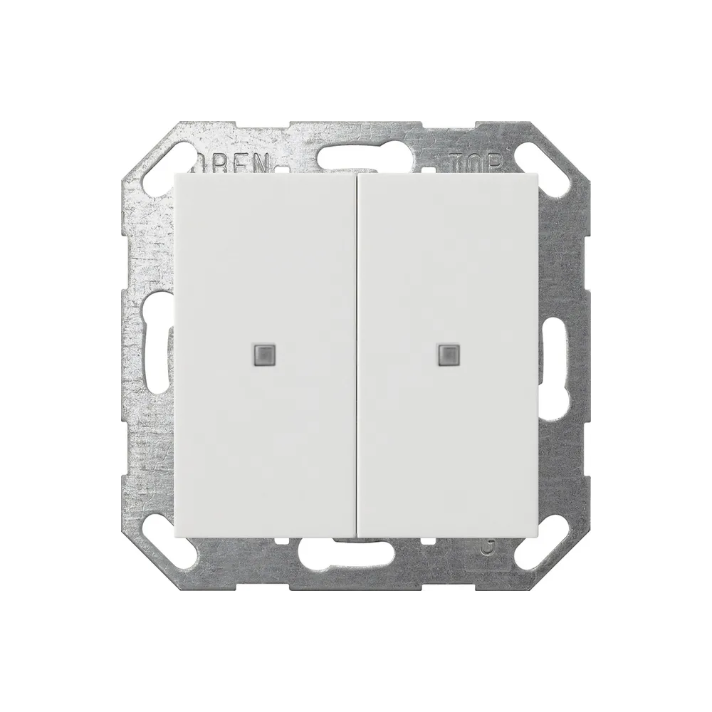 KNX, ŁĄCZN. KOŁ. 2X SYSTEM 55 CZYSTA BIEL M