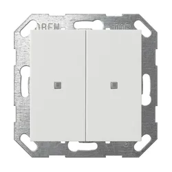 KNX, ŁĄCZN. KOŁ. 2X SYSTEM 55 CZYSTA BIEL M