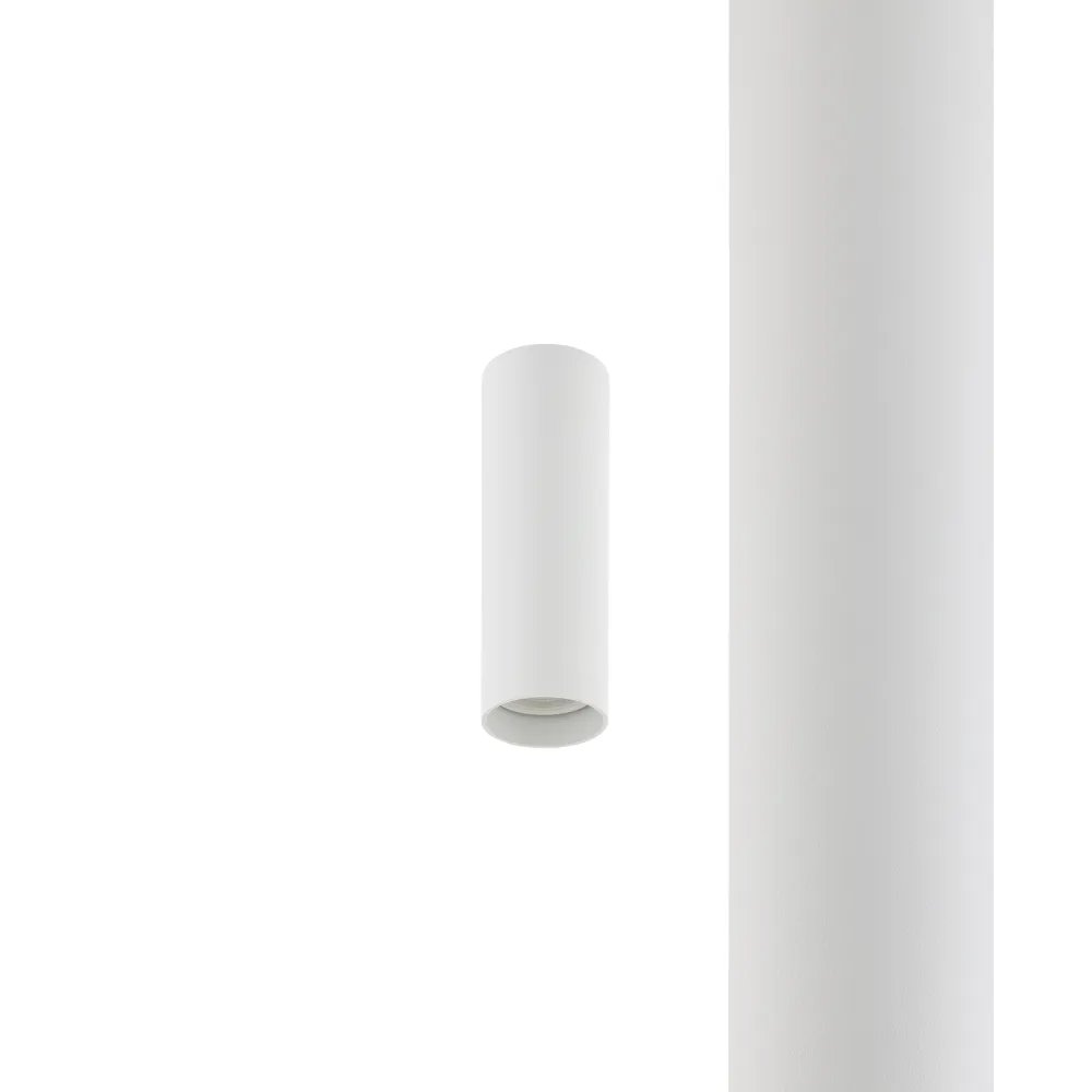 CAMELEON FOURTY WHITE S BIAŁY KLOSZ 1X GU10/ 10W ALUMINIUM LAKIEROWANE
