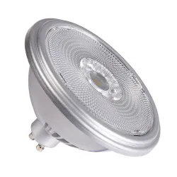 ŻARÓWKA LED QPAR111 GU10, ŹRÓDŁO ŚWIATŁA LED SREBRNE, 12,5 W, 2700 K CRI90, 30°