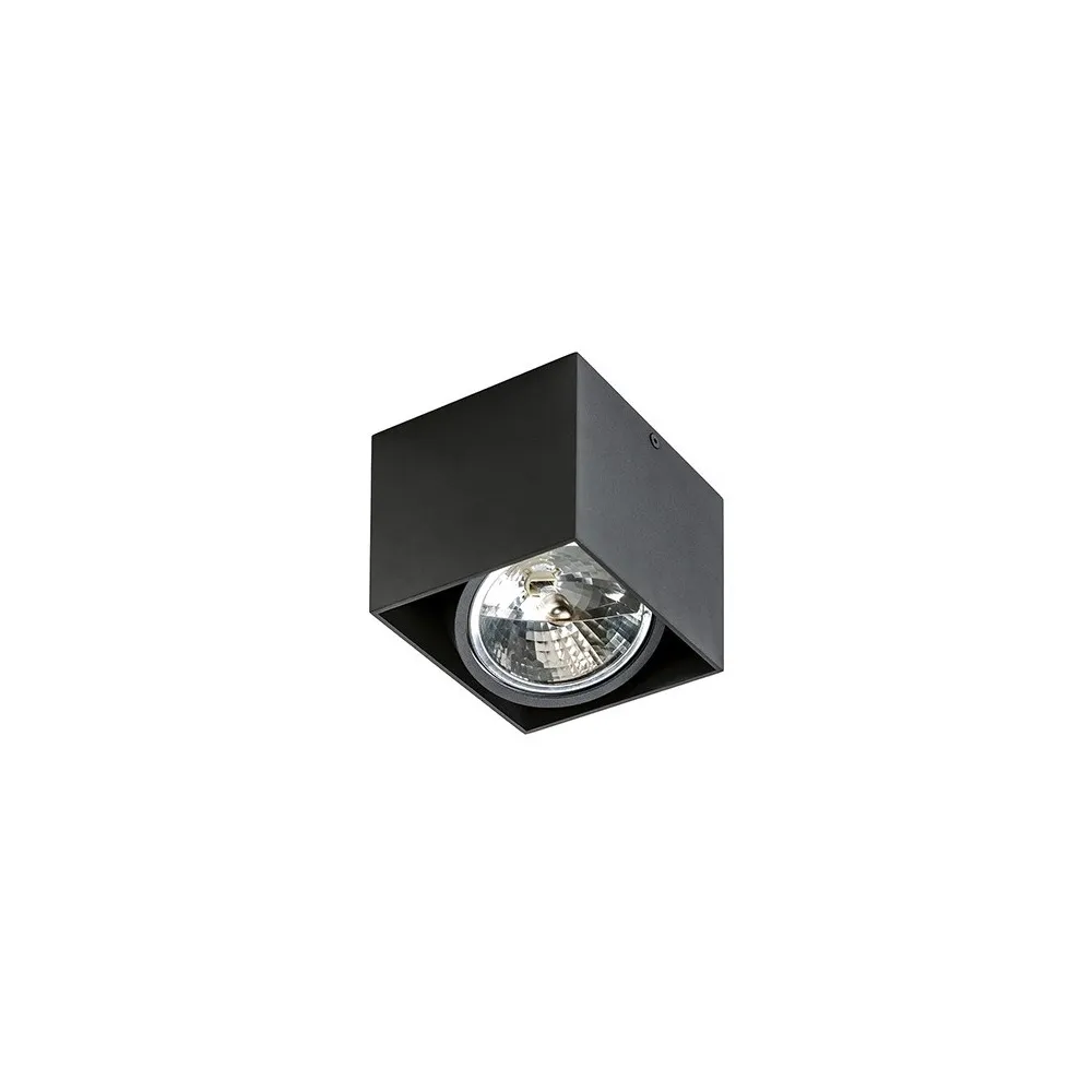 ALEX CZARNY OPRAWA SUFITOWA NT 1X G53 QR111/ 50W IP20 METAL