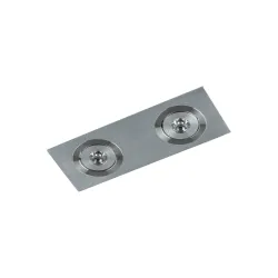FIAMMA SATYNOWANY OPRAWA SUFITOWA PT 2X 1W IP20 STOP METALI