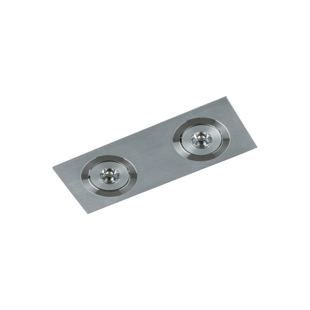 FIAMMA SATYNOWANY OPRAWA SUFITOWA PT 2X 1W IP20 STOP METALI