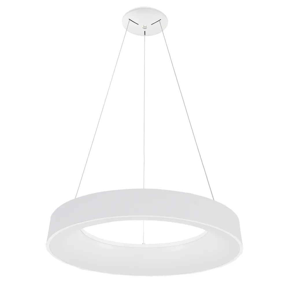 GIULIA BIAŁY OPRAWA WISZĄCA LED 80W WW 3000K 4400LM IP20 ALUMINIUM/ AKRYL