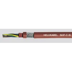 SIHF-C-SI 3G0,75 CZERW-BRĄZ IZOL. SILIKON. ELAST. 300/500V CZERW-BRĄZ/ODP.TEMP.180/EKRAN