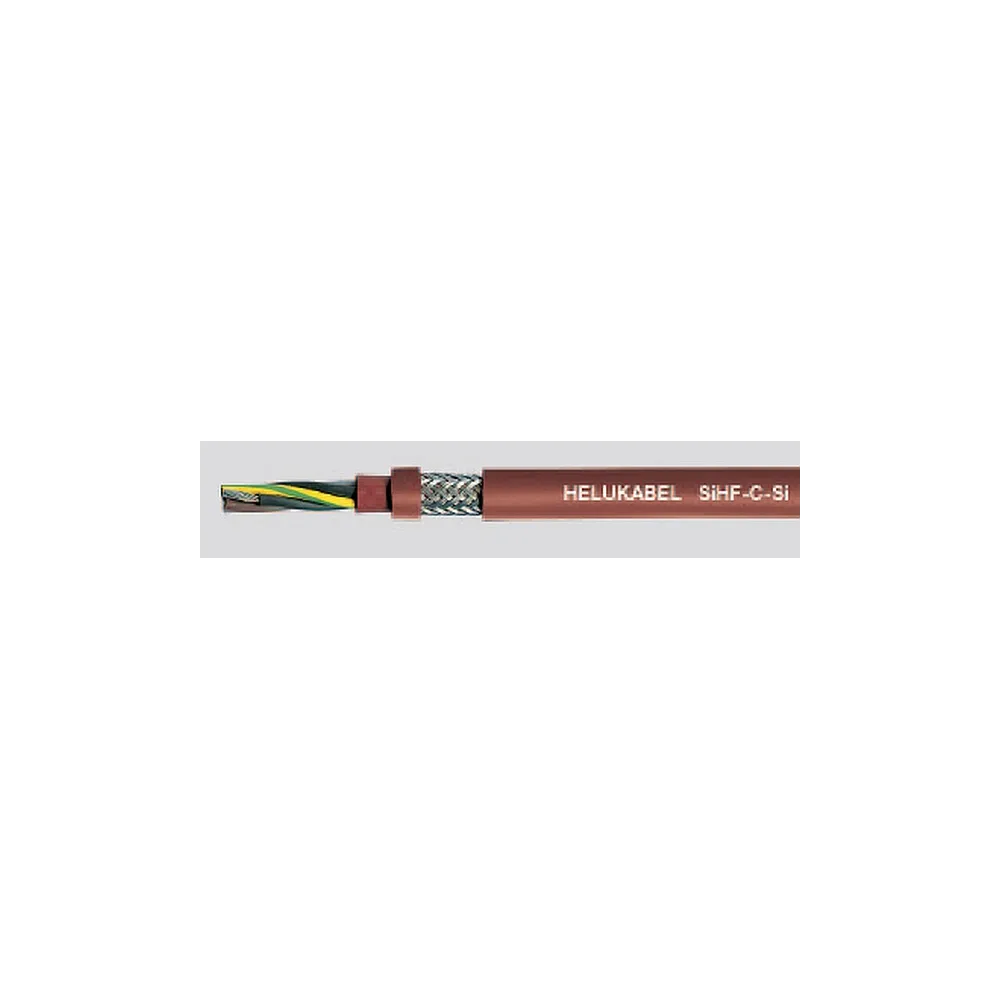 SIHF-C-SI 3G0,75 CZERW-BRĄZ IZOL. SILIKON. ELAST. 300/500V CZERW-BRĄZ/ODP.TEMP.180/EKRAN