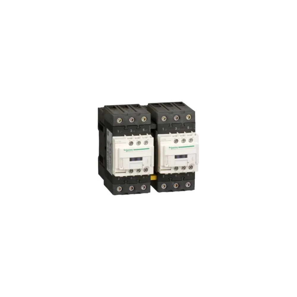 Schneider Electric Układ nawrotny TeSys D 40A 3P 1NO 1NC cewka 24VDC zaciski EVK skrzynkowe, LC2D40ABD