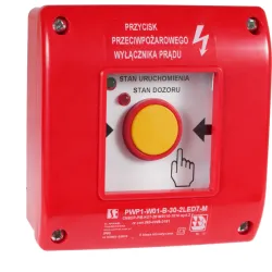 RĘCZNY PRZYCISK URUCHAMIANIA PWP1 2LED STANDARD