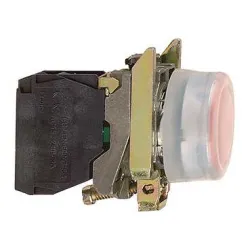 Schneider Electric Harmony XB4 Przycisk okapturzony, czerwony, metalowy, XB4BP42