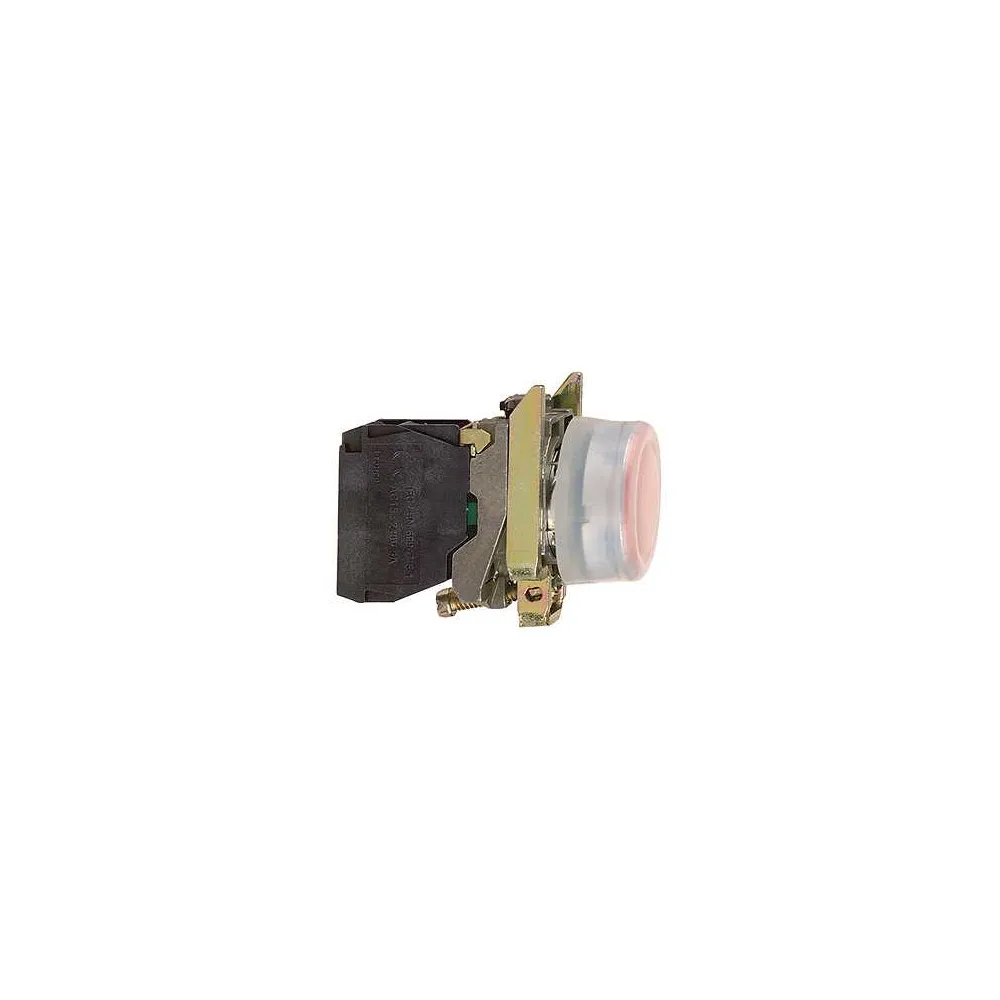 Schneider Electric Harmony XB4 Przycisk okapturzony, czerwony, metalowy, XB4BP42