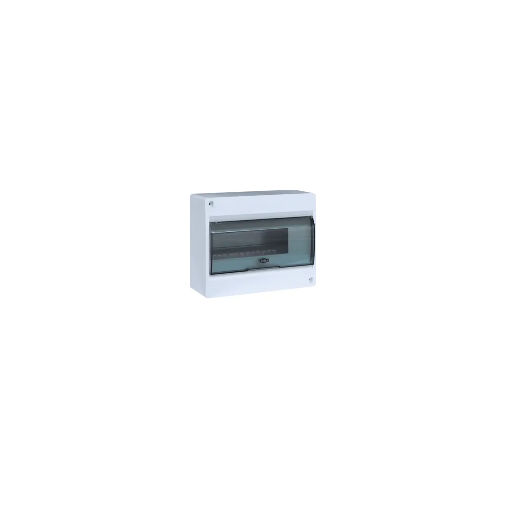 IC2 VD110TP ROZDZIELNIA PLASTIKOWA NT 10M 1X 10M N+PE IP30 170X206.5X91 DRZWI DYMNE BIAŁY