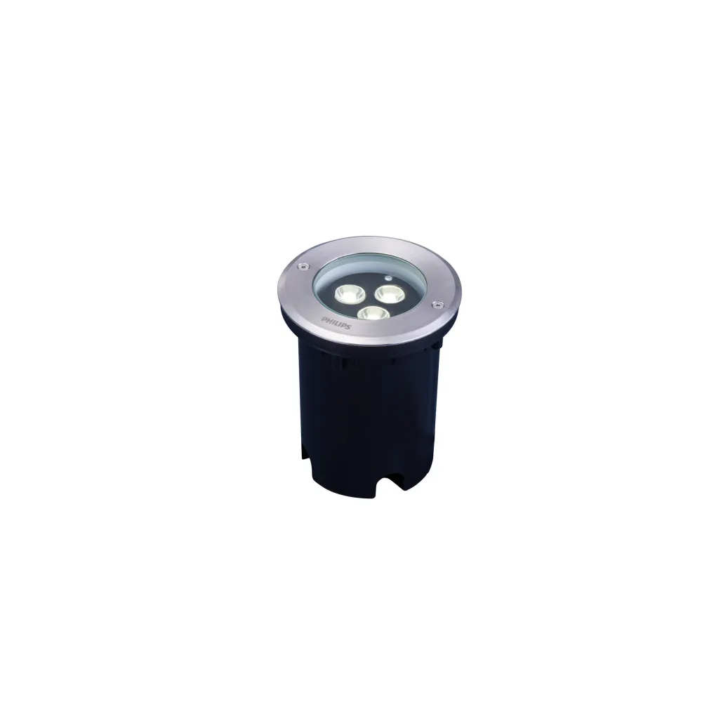BBP341 SREBRNY OPRAWA GRUNTOWA LED 6W WW 3000K 540LM IP67 IK10 LED540 20D ALUMINIUM/ SZKŁO