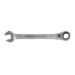 KLUCZ PŁASKO-OCZKOWY 21 MM MICROSPEEDER - Z PRZEŁĄCZNIKIEM