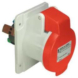 GNIAZDO SIŁOWE TABLICOWE  32/4 PROSTE IP44 IK08 380-415V AC PRAKTIKA