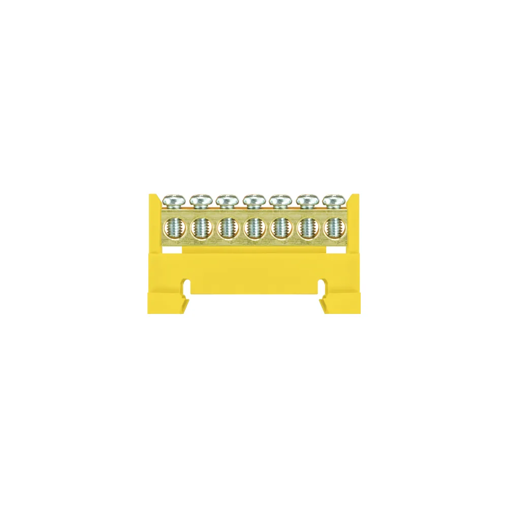 LZ 7/Ż LISTWA ZACISKOWA 7X16.0MM2 NA SZYNĘ ŻÓŁTY