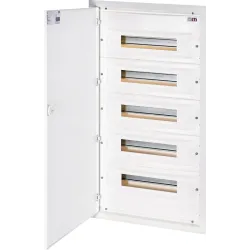ERP18-5 ROZDZIELNIA PLASTIKOWA PT 90M 5X 18M N+PE IP40 IK10 809X418X120 DRZWI PEŁNE METAL BIAŁY DIDO