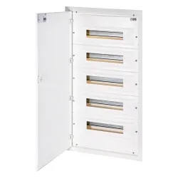 ERP18-5 ROZDZIELNIA PLASTIKOWA PT 90M 5X 18M N+PE IP40 IK10 809X418X120 DRZWI PEŁNE METAL BIAŁY DIDO