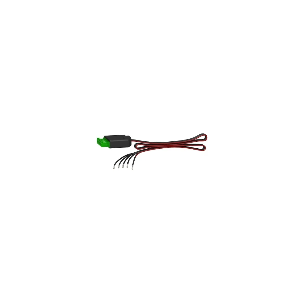 Schneider Electric Prefabrykowane przewody Acti9 do Smartlink z jednym złączem A9XCAU06 870 mm, 6 sztuk, A9XCAU06