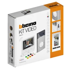 AV ALUMINIUM ZESTAW 1-RODZINNY VIDEODOMOFON SMART WI-FI Z PANELEM LINIA 3000 CLASSE 100