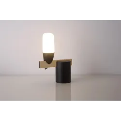 SAKAI CZARNY OPRAWA STOŁOWA NOCNA LED 5W WW 3000K 430LM IP20 METAL/ TWORZYWO