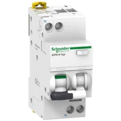 Schneider Electric Wyłącznik kombinowany Acti9 iDPNNVigi-B16-10-1N-A B 16A 1N-biegunowy 10 mA typ A, A9D08616