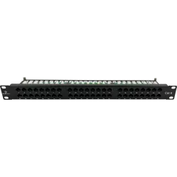 PATCH PANEL OPTIMUM UTP KAT.6 48 PORTÓW LSA 1U ALANTEC
