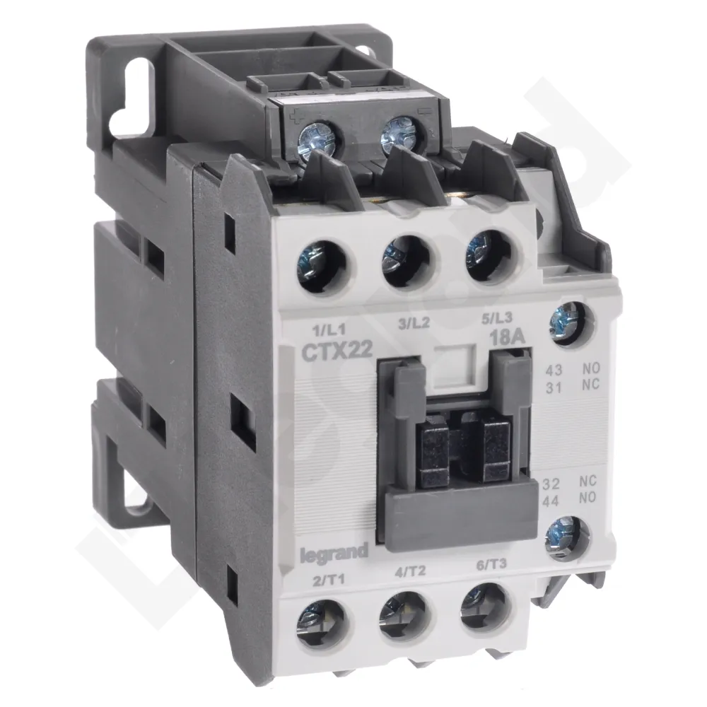 CTX3 22 STYCZNIK MOCY 18A 3Z 1Z+1R 7.5KW 24V DC ZACISKI ŚRUBOWE